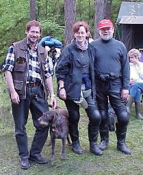 3. Platz 4er-Team inkl. Hund ...