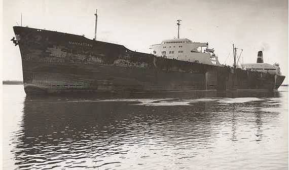 Die MANHATTAN vor dem Umbau ...