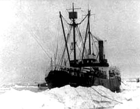 Gefangen im Packeis ...