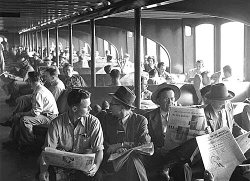 An Bord des "Arbeitstiers" ... An Bord des "Arbeitstiers" ...