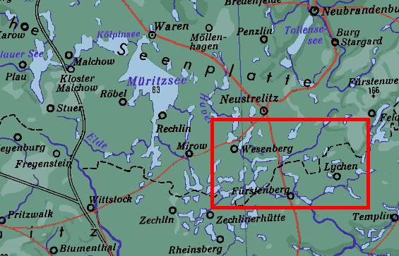 Unterwegs an der Mecklenburgischen Seenplatte ...