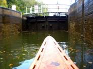 Die Schleuse in Steinfrde ...