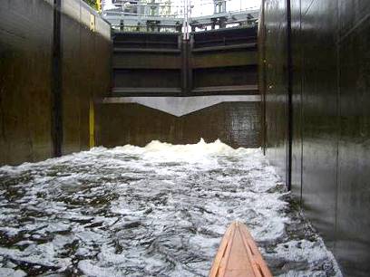 Mit Turbogeschwindigkeit hinauf ...