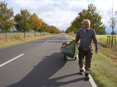 Seltsamer Anblick fr Autofahrer ...