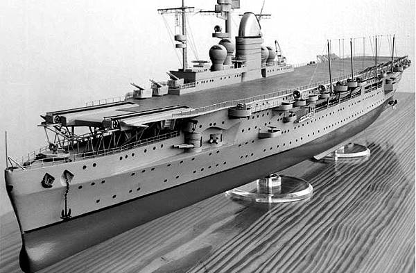 GRAF ZEPPELIN im Modell ...