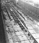 Kiellegung der GRAF ZEPPELIN ...