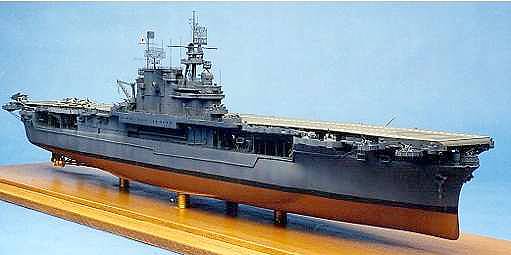 Modell: Trger der YORKTOWN-Klasse 