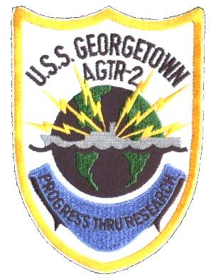 Das USS GEORGETOWN Wappen ...