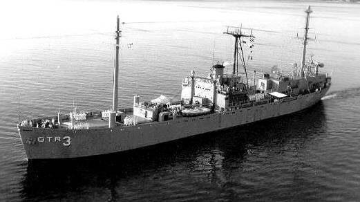 Die JAMESTOWN unterwegs ...