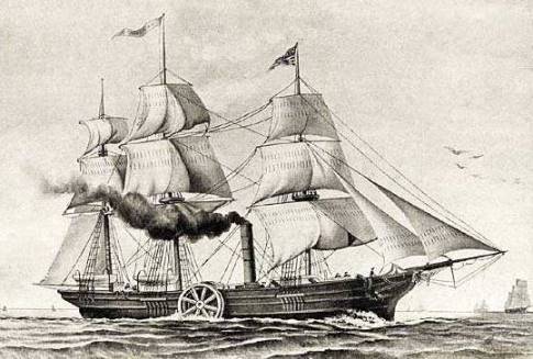 Dampfschiff Savannah