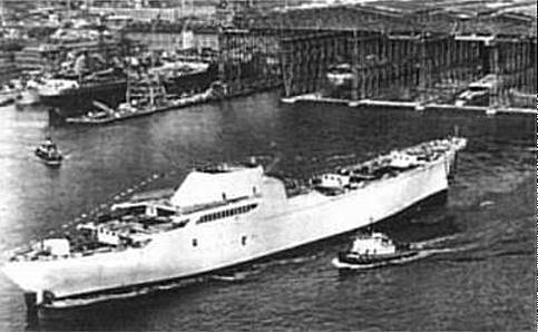 Hinein in den Delaware Fluss ...