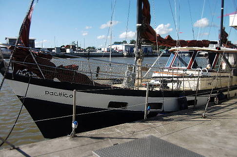 In der Marina des Emder Yacht Clubs ...