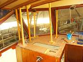 Im Cockpit wird weiter gebaut ...