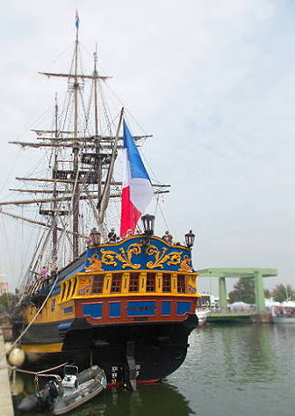 Etoile du roy: Zum Abschied nochmal Heckansicht ...