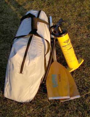 berschaubarer Packsack ...