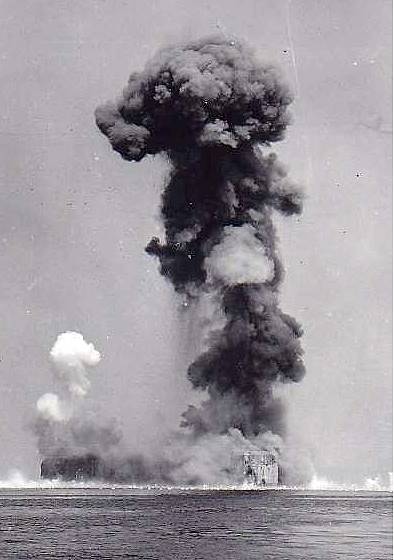 Die Explosion von Fort Drum