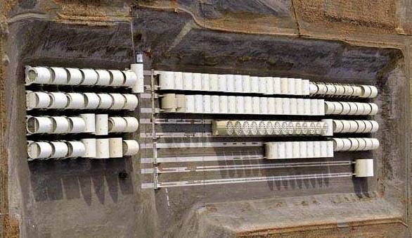 Blick auf `Trench 94 ...