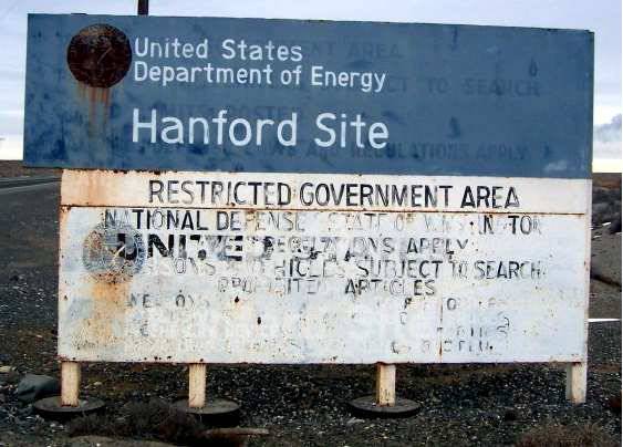 Sperrzone der Hanford Site ...