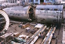 Abgetrennte Reaktorkammer ...