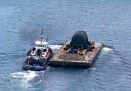 Verschiffung mittels Barge 