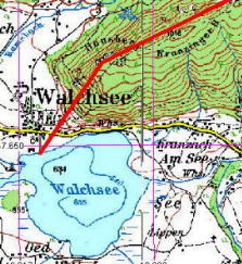 Karte Walchsee