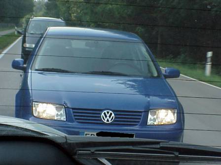 Wahnsinnige im Nacken: "Sicherheitsabstand" 1,50 Meter bei 100 km/h ...