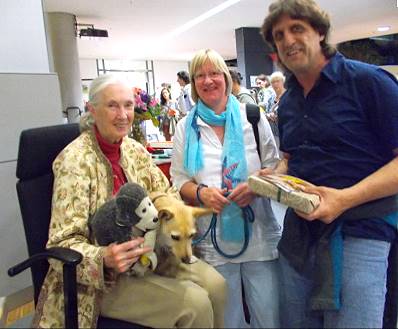 Besuch bei Jane Goodall ...