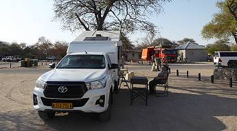 Zufallstreffen mit Rotel im Etosha Park ... Zufallstreffen mit Rotel im Etosha Park ...