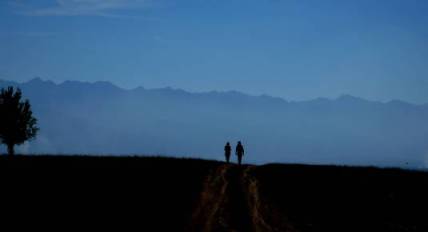 Stille einer nicht vom Motorenlrm zerfressenen Landschaft