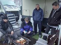 Bald ist das Fleisch fertig ...