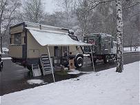 Schrecken am Morgen: Arme Markise ..! ;-))