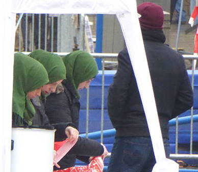 Karnevalisten soweit das Auge reicht ...