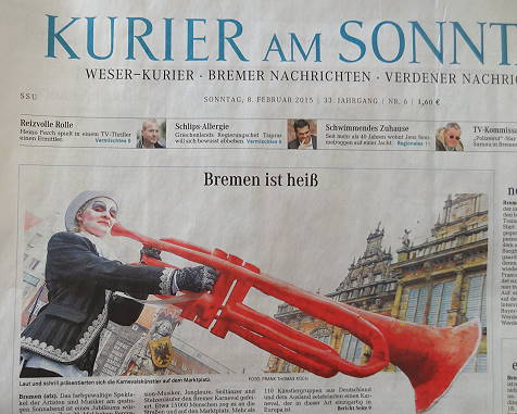 Heie Stadt mit heiem Karneval ..?