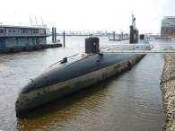 Touristenattraktion in St. Pauli: die U-434 ... 