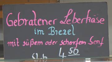 Was fr Nordlicht-Bayern: Gebratener Leberkse im Brezel ...