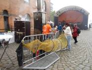 Die Niederlnder halten das Viertel mit Fisch ...