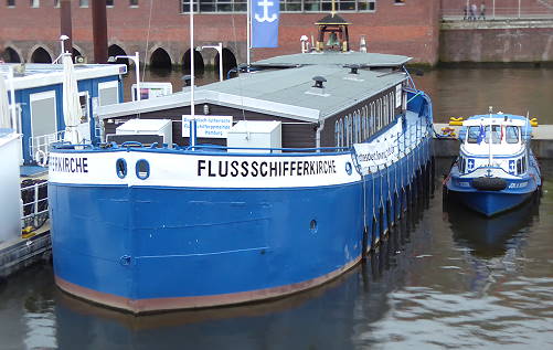 Hier mssen auch die Kirchen schwimmen knnen ...