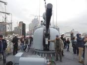 Volle Kanone: Schnellboot geht auch ...