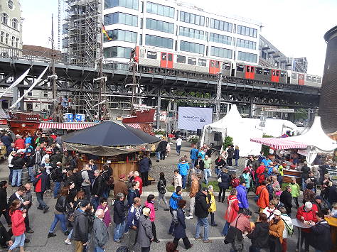 Volksfest-Trubel ...