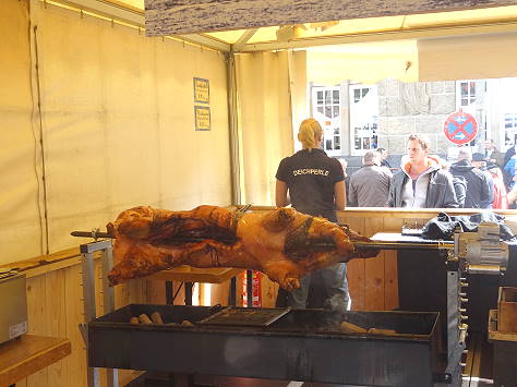 Gegrillt werden von der Deichperle?