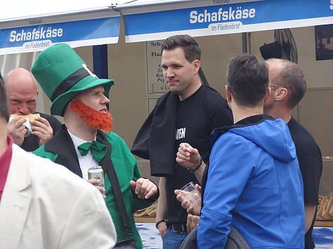 Verkleidung ist bei solchem Event alles ...