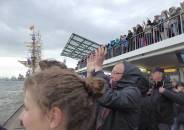 Wie alles hier gut besucht: Warten auf die Schlepper ...