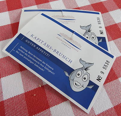 Die Lsung: Karte fr den Kapitns-Brunch ...