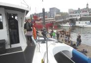 Die Waschmaschine wird geentert ...