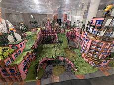 Eine grüne Modellzitadelle ... Eine grüne Modellzitadelle ...