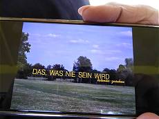 Eine Mitfahrerin hilft aus beim Fotografieren ... ;-)