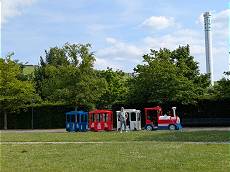 Wir sind hier nicht die einzigen Bahnfahrer!