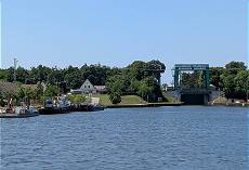 Schleuse Niegripp geschafft ... Schleuse Niegripp geschafft ...