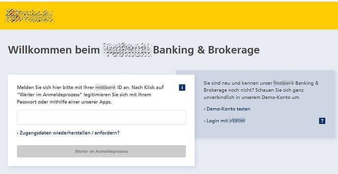 Wie viele Schritte bis zum Konto?