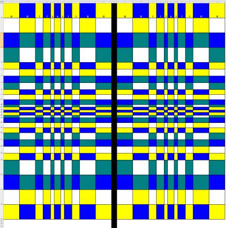 Nun alles bunt gemischt und bemat